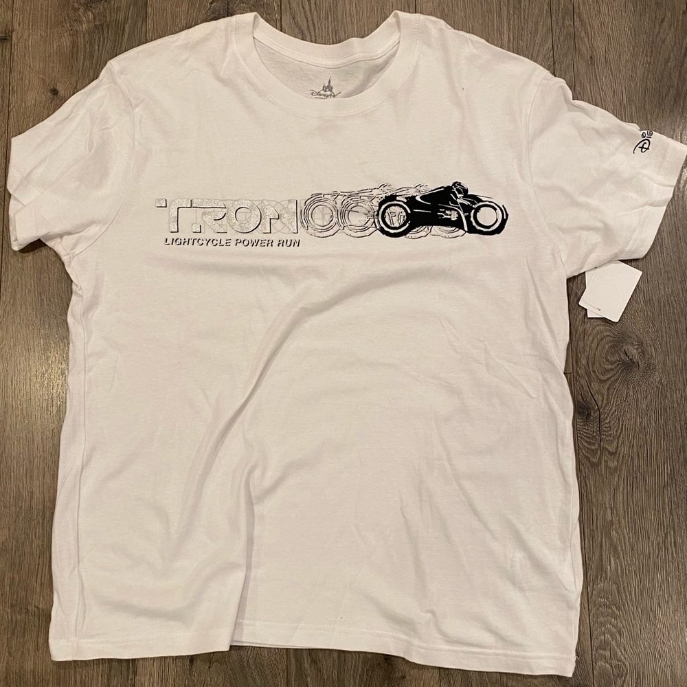 TRON light cycle tee